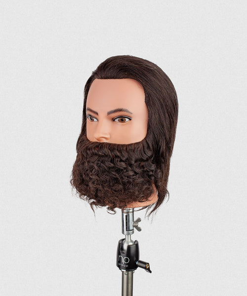 DEREK MANNEQUIN CURLY BEARD 8"